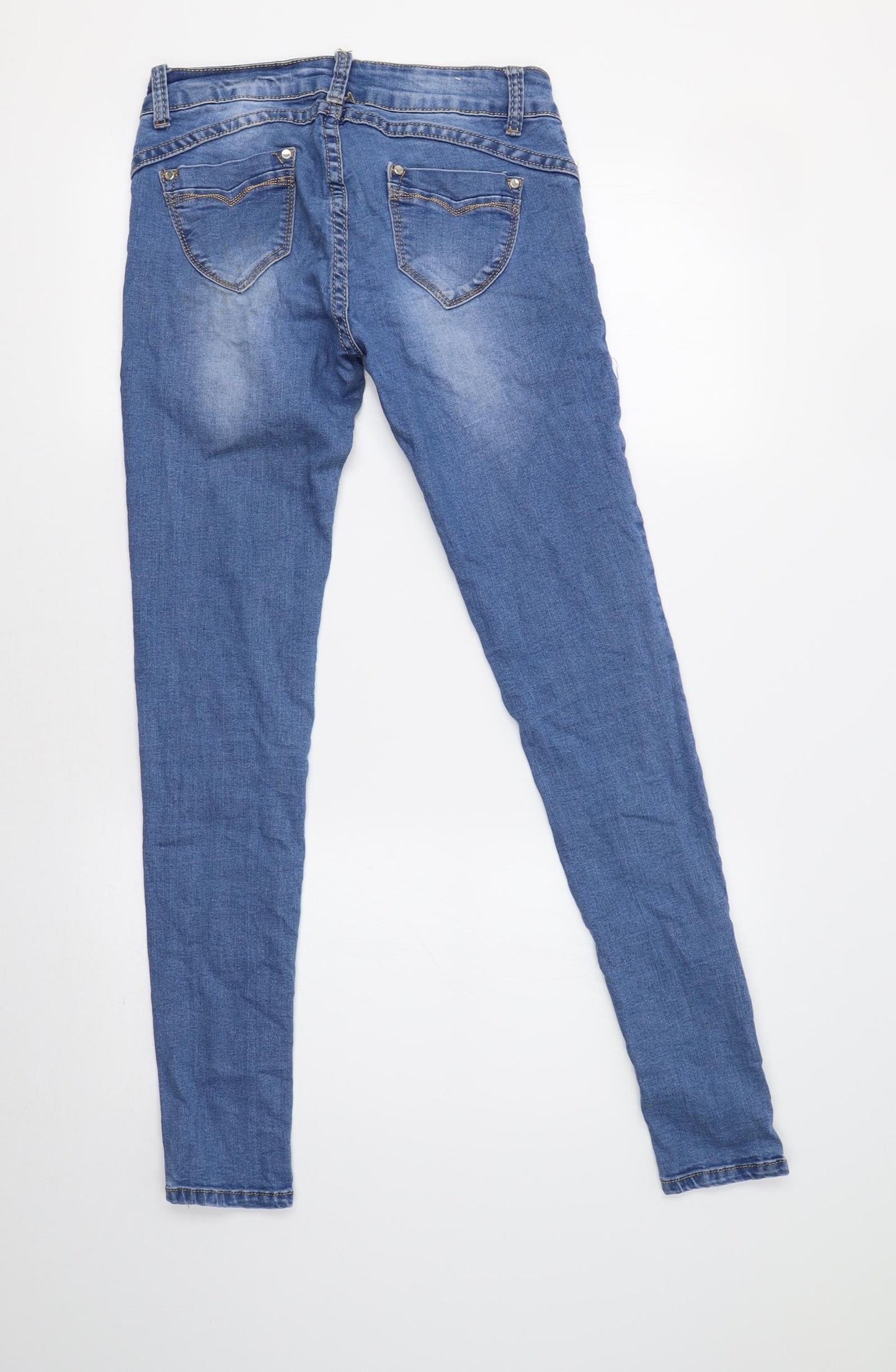 Sasha  Womens Blue   Skinny Jeans Size 8 L31 in
