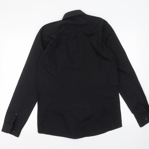 Primark Mens Black    Dress Shirt Size 15.5