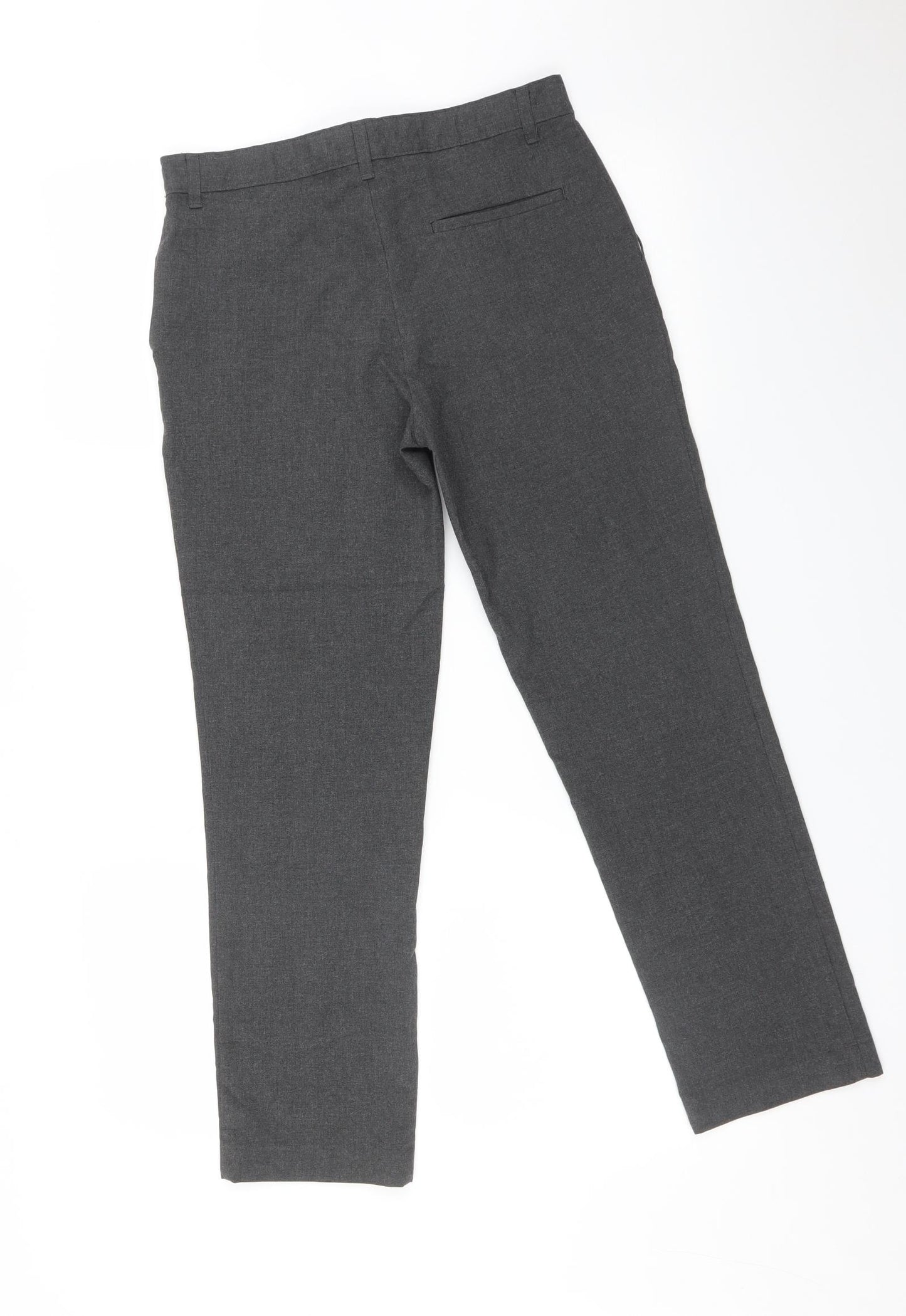 Marks and Spencer Boys Grey    Trousers Size 11-12 Years