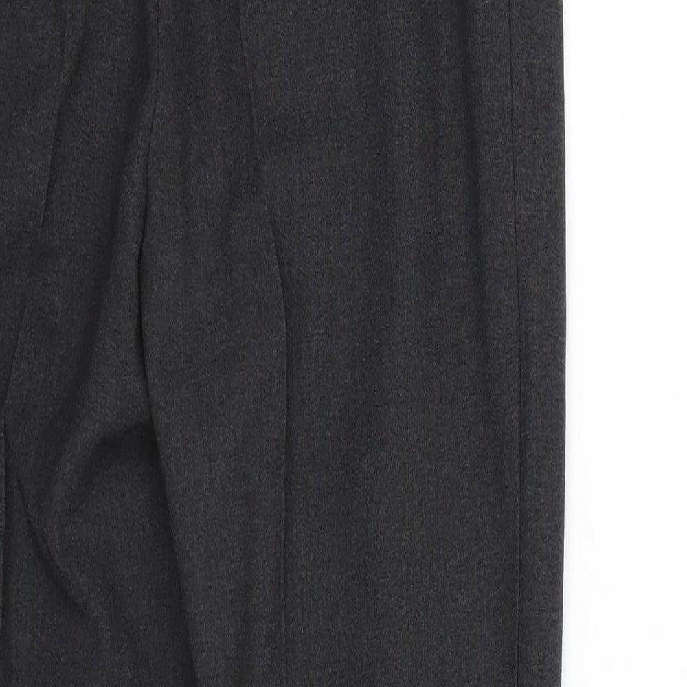 Smart Start Boys Black   Dress Pants Trousers Size 11-12 Years - School