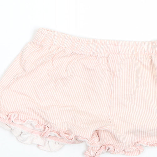 TU Girls Pink Striped  Cami Sleep Shorts Size 4-5 Years
