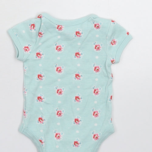 Cath Kidston Baby Blue Floral  Babygrow One-Piece Size 3-6 Months