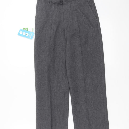 George Boys Grey    Trousers Size 8-9 Years - school