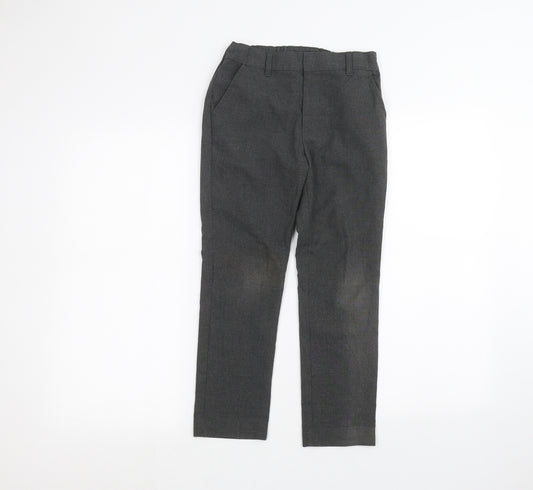 Nutmeg Boys Grey   Dress Pants Trousers Size 7-8 Years