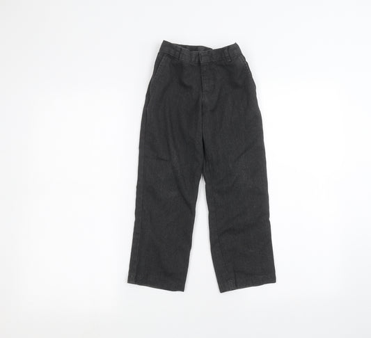George Boys Black   Dress Pants Trousers Size 5-6 Years