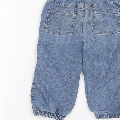 BHS Boys Blue   Straight Jeans Size 2-3 Years