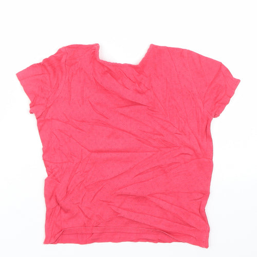 Cath Kidston Girls Pink   Basic T-Shirt Size 5-6 Years