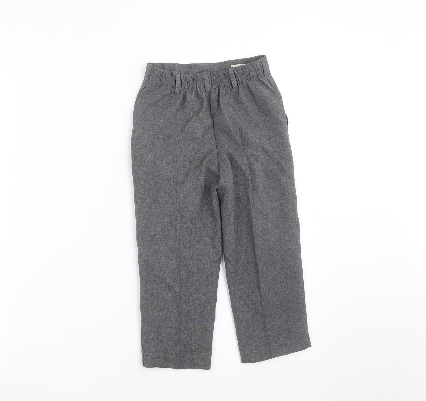 Paisely of London Boys Grey   Dress Pants Trousers Size 3-4 Years
