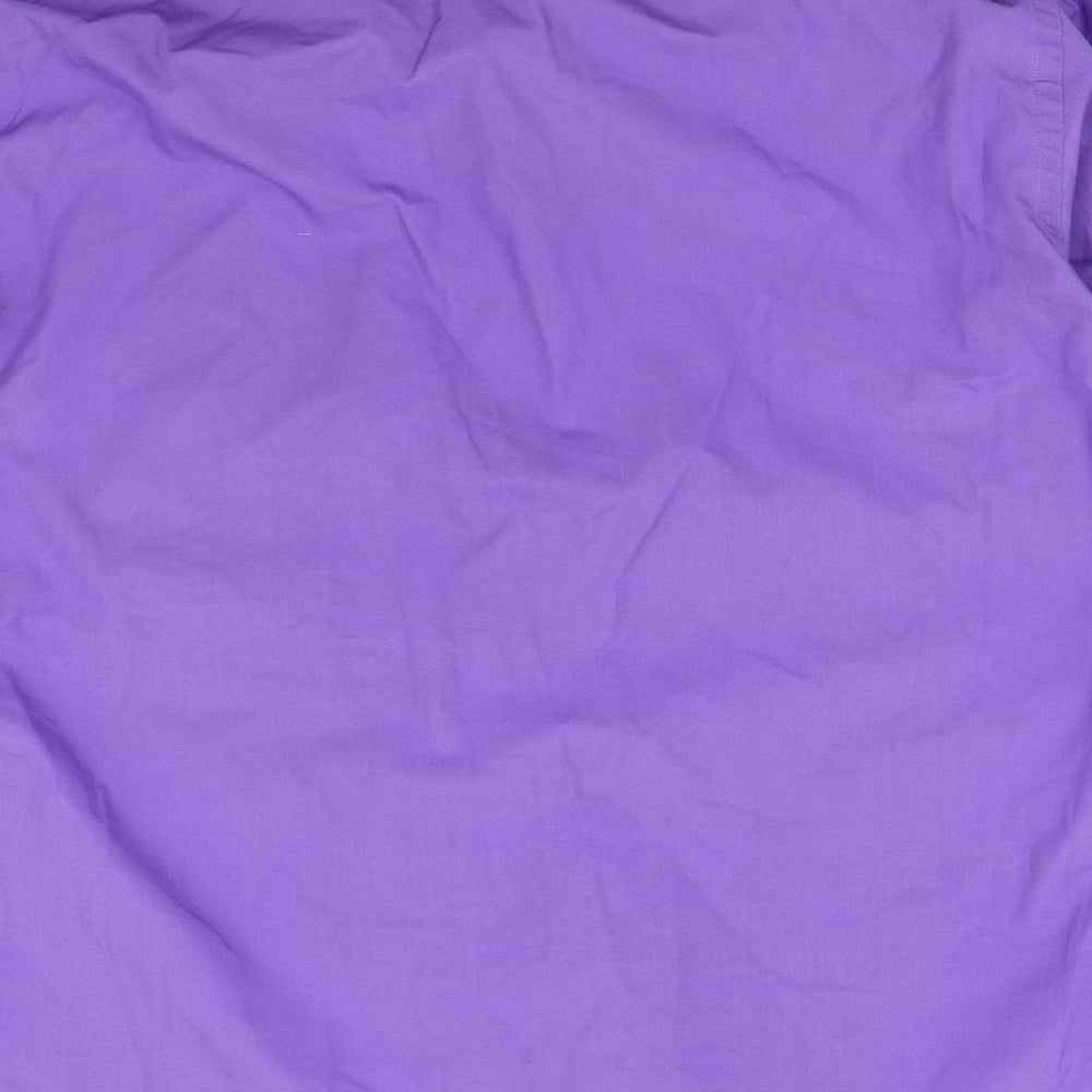 Remus Uomo Mens Purple    Dress Shirt Size 16