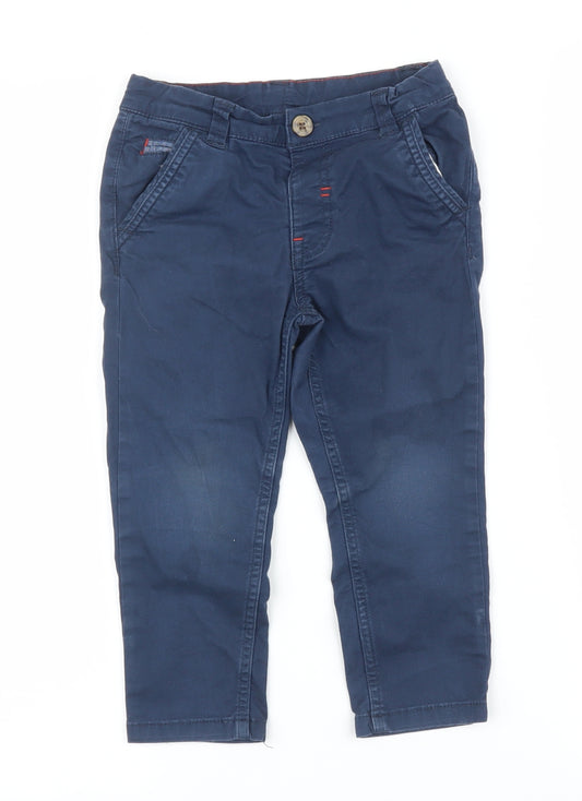 m Boys Blue   Capri Trousers Size 2-3 Years