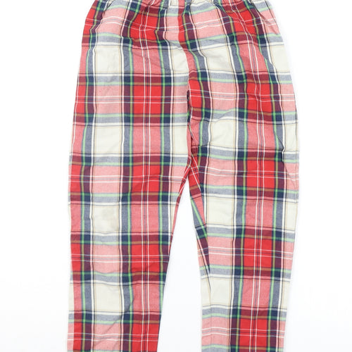 George Boys Beige Check   Pyjama Pants Size 6-7 Years