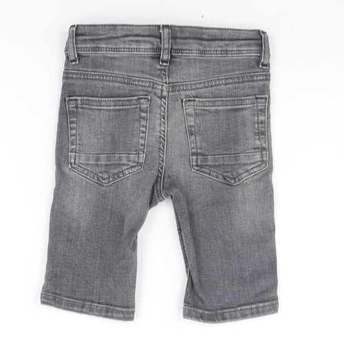 Denim & Co. Boys Grey   Straight Jeans Size 2-3 Years - DISTRESSED