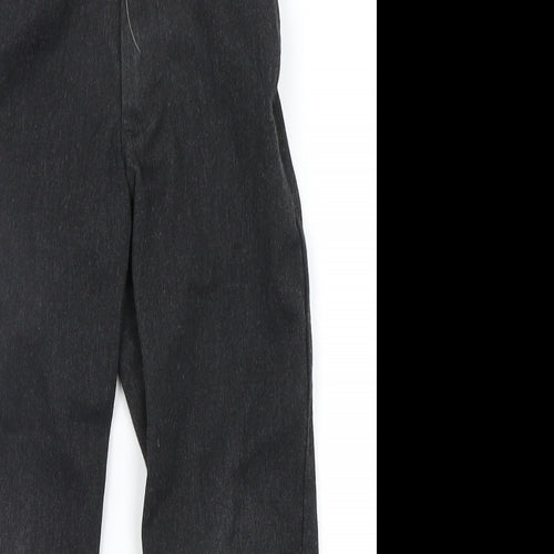 George Boys Black   Chino Trousers Size 4-5 Years - SCHOOL PANTS