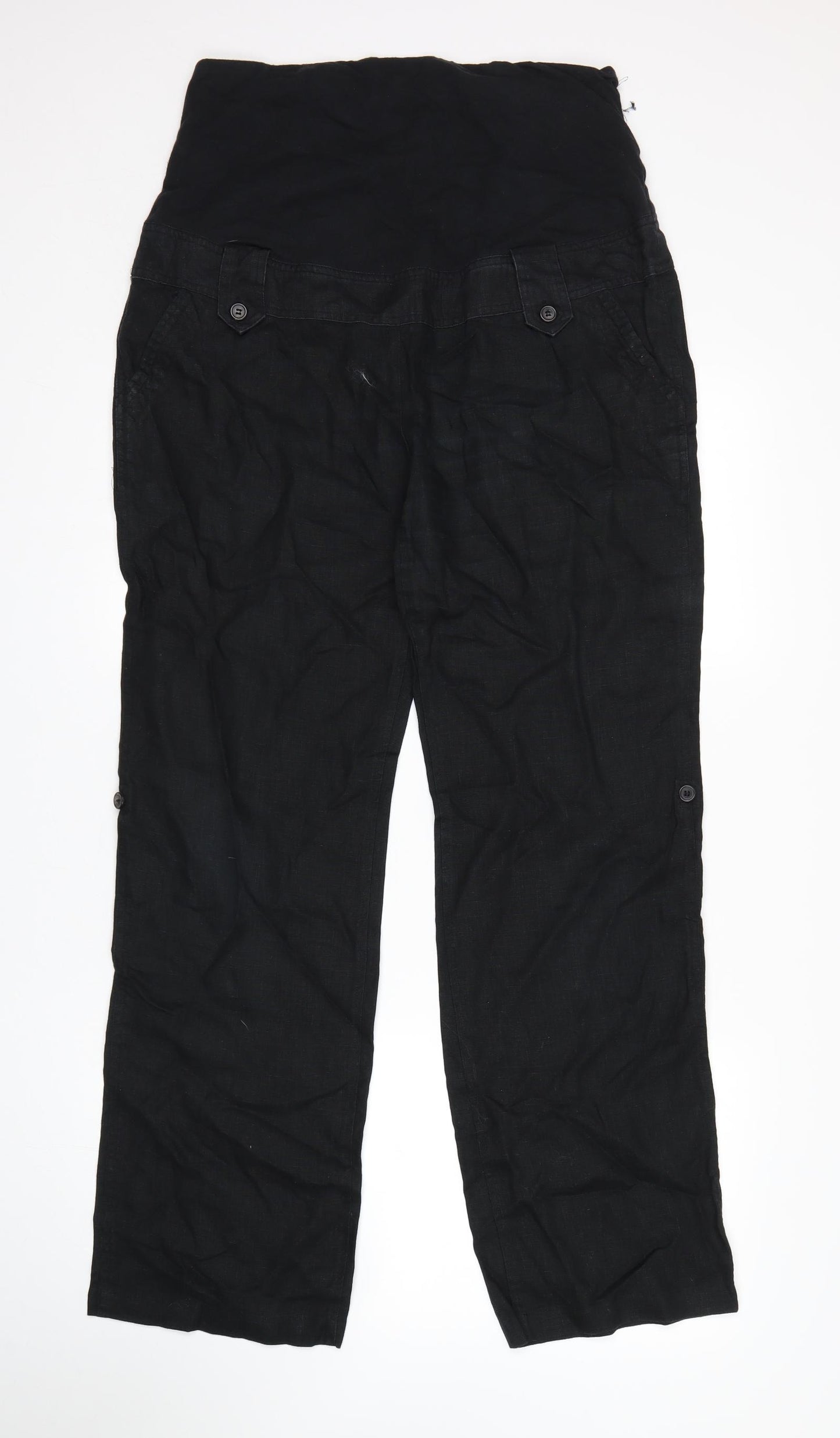 Cocoon Womens Black   Trousers  Size 12 L30 in