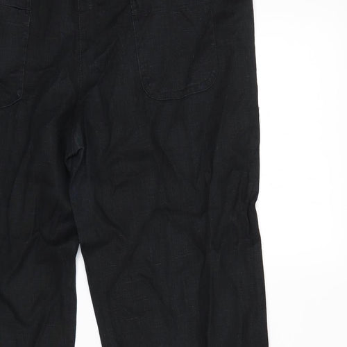 Cocoon Womens Black   Trousers  Size 12 L30 in