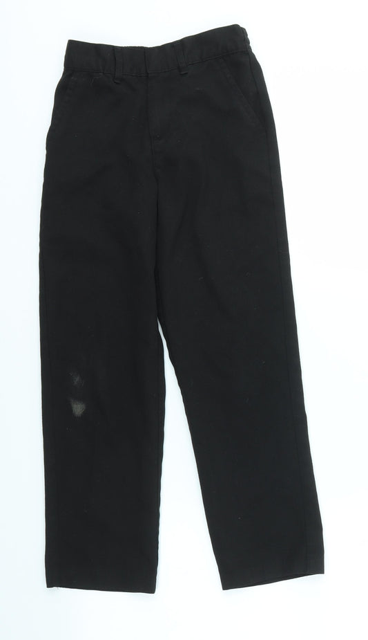 BACK TO SCHOOL Boys Black   Dress Pants Trousers Size 7-8 Years