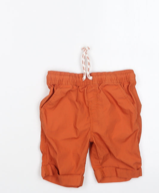 TU Boys Orange   Cropped Trousers Size 3-4 Years