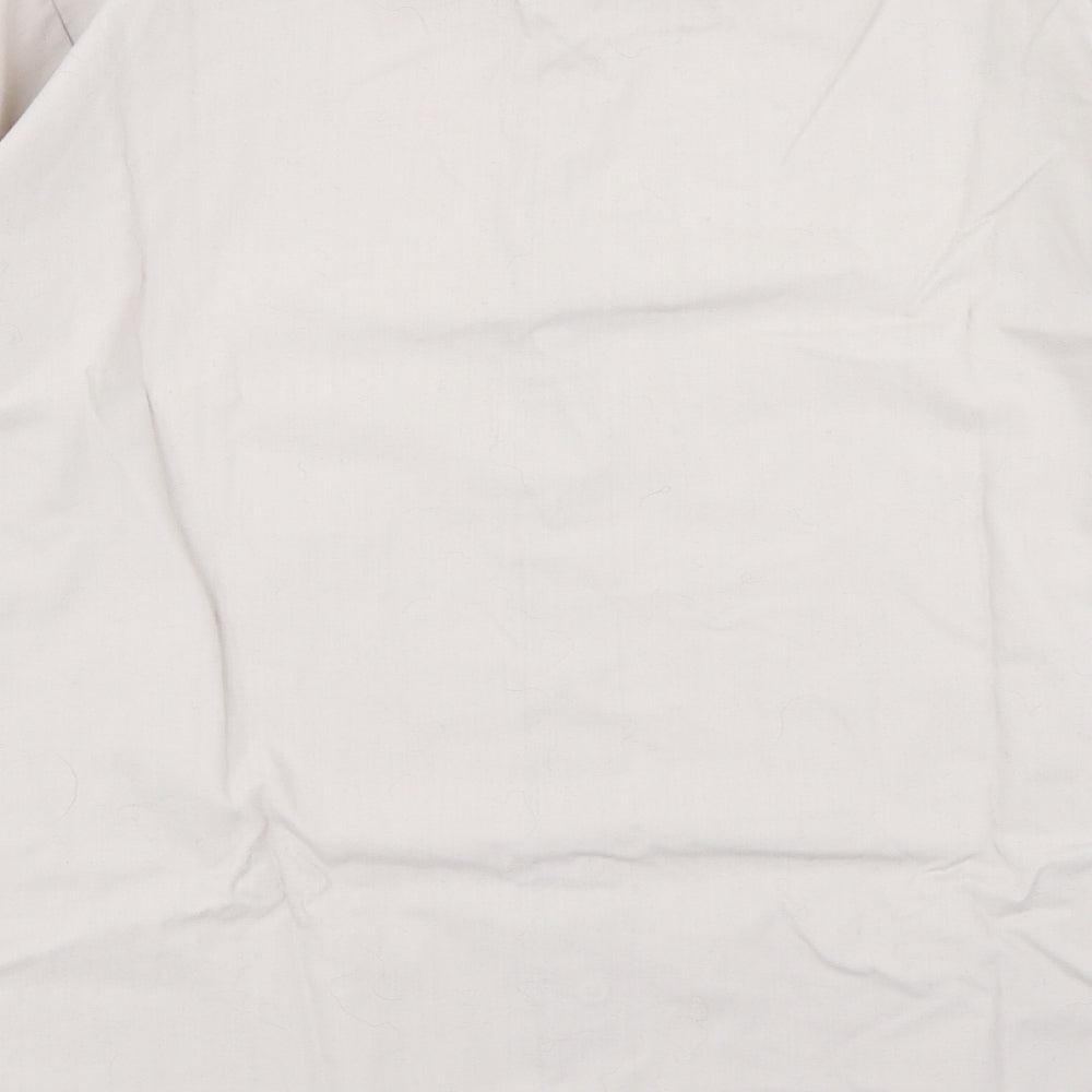 Tesco Mens Beige    Dress Shirt Size 15.5
