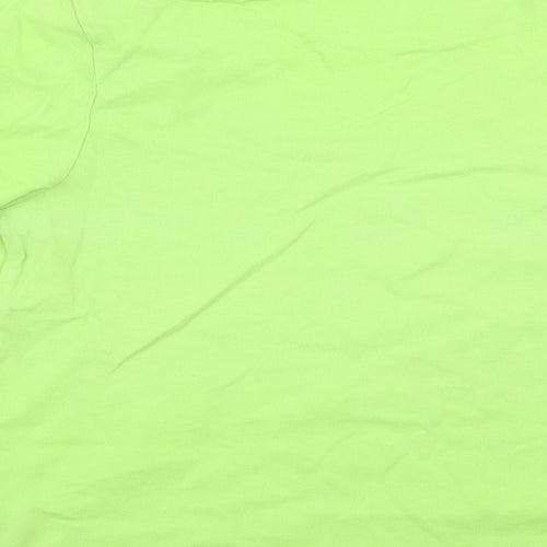 No Fear Boys Green Geometric  Basic T-Shirt Size 7-8 Years