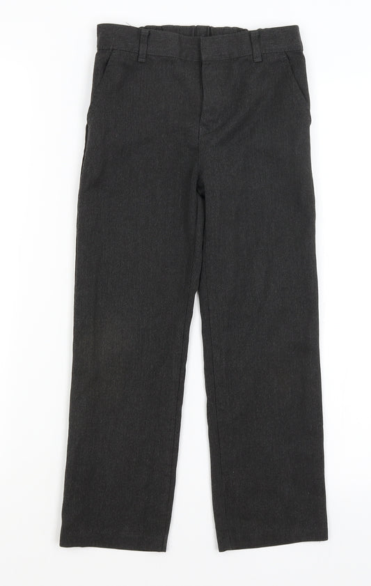 F&F Boys Grey   Dress Pants Trousers Size 7-8 Years
