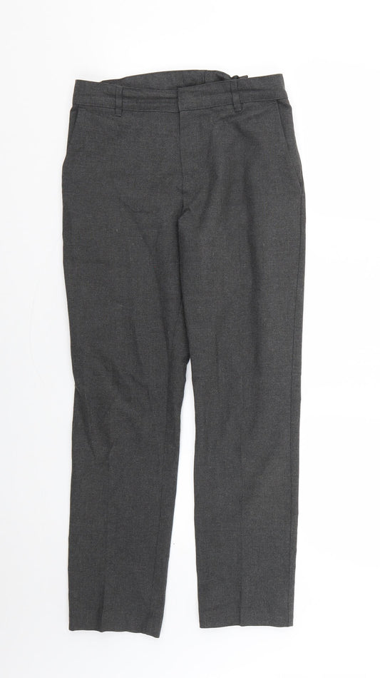 Marks & Spencer Boys Grey   Cropped Trousers Size 12-13 Years