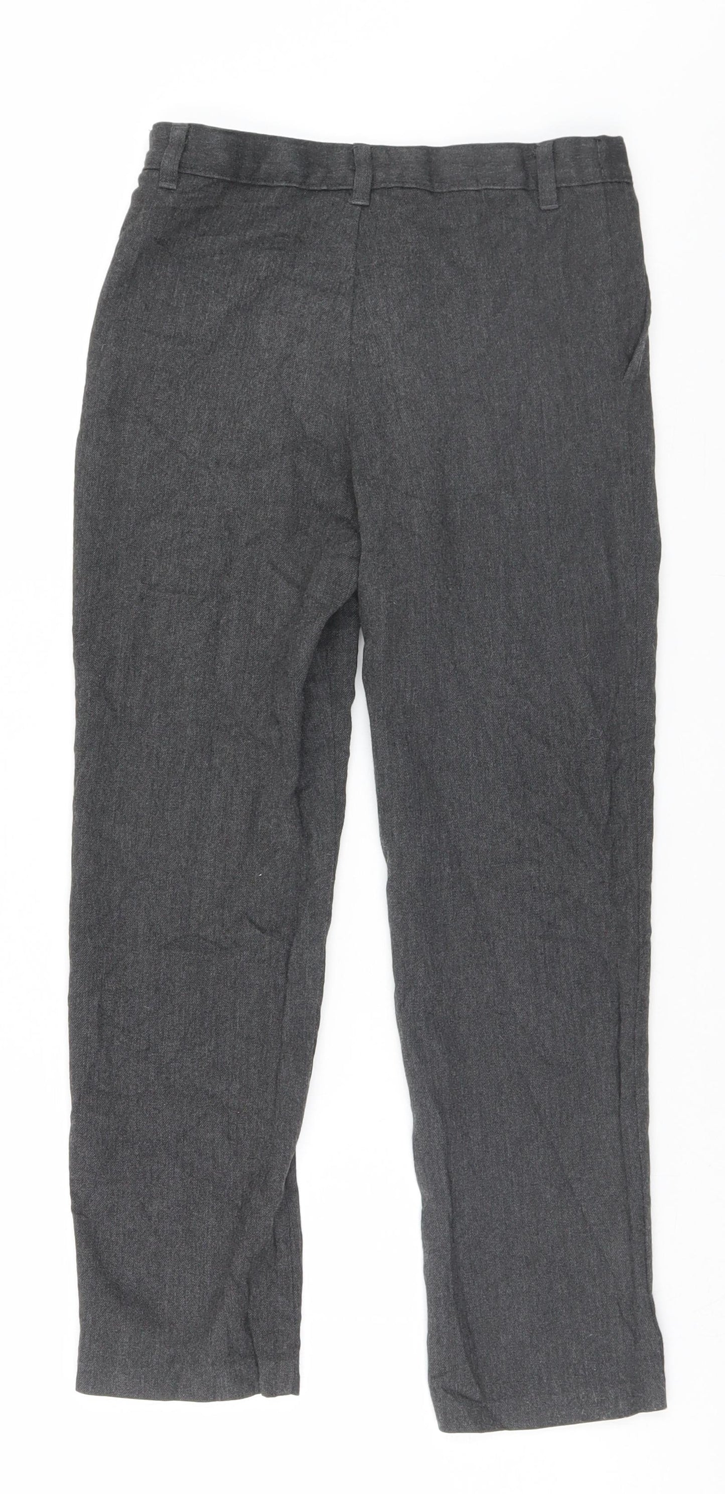 George Boys Grey   Carpenter Trousers Size 8-9 Years - School