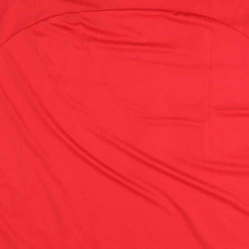 euro 2020 Mens Red   Basic T-Shirt Size XL