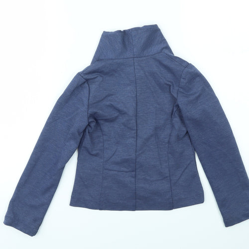 H&M Girls Blue   Basic Jacket Jacket Size 6-7 Years