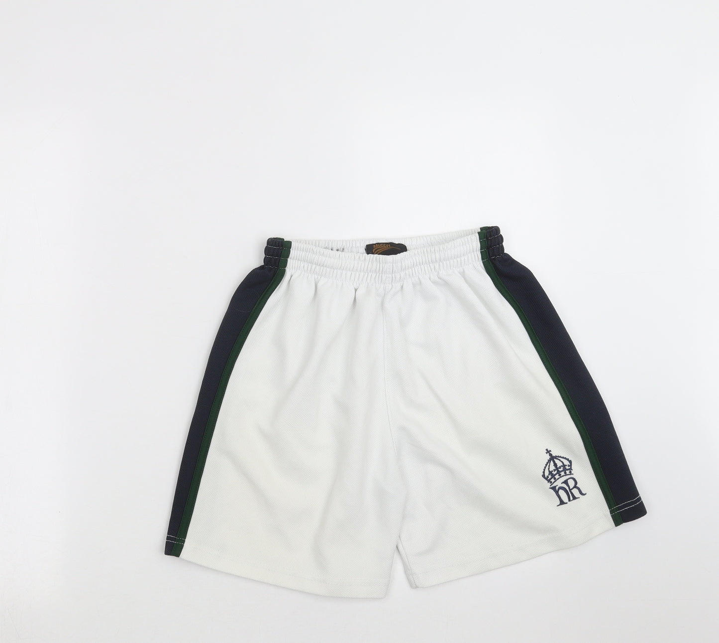 Falcon Mens White   Athletic Shorts Size 24 in