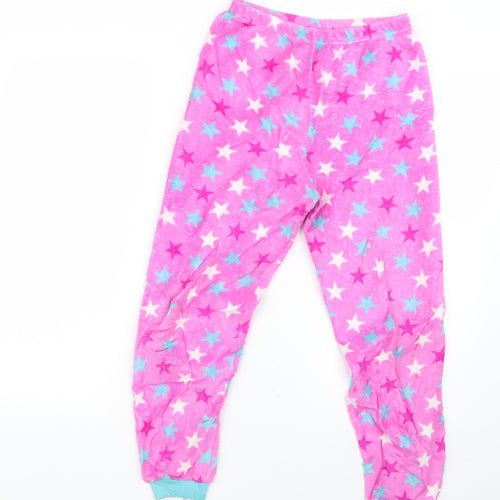 Primark Girls Multicoloured Geometric   Pyjama Pants Size 9-10 Years