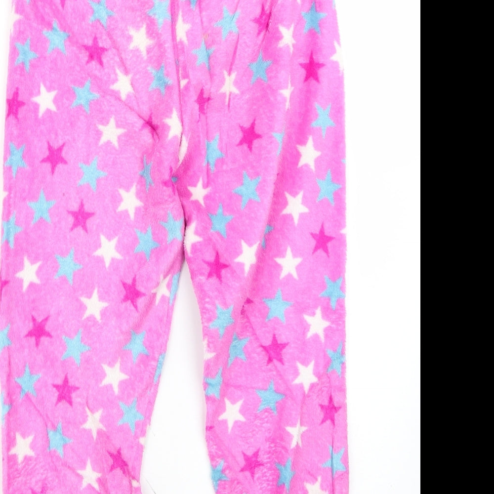 Primark Girls Multicoloured Geometric   Pyjama Pants Size 9-10 Years