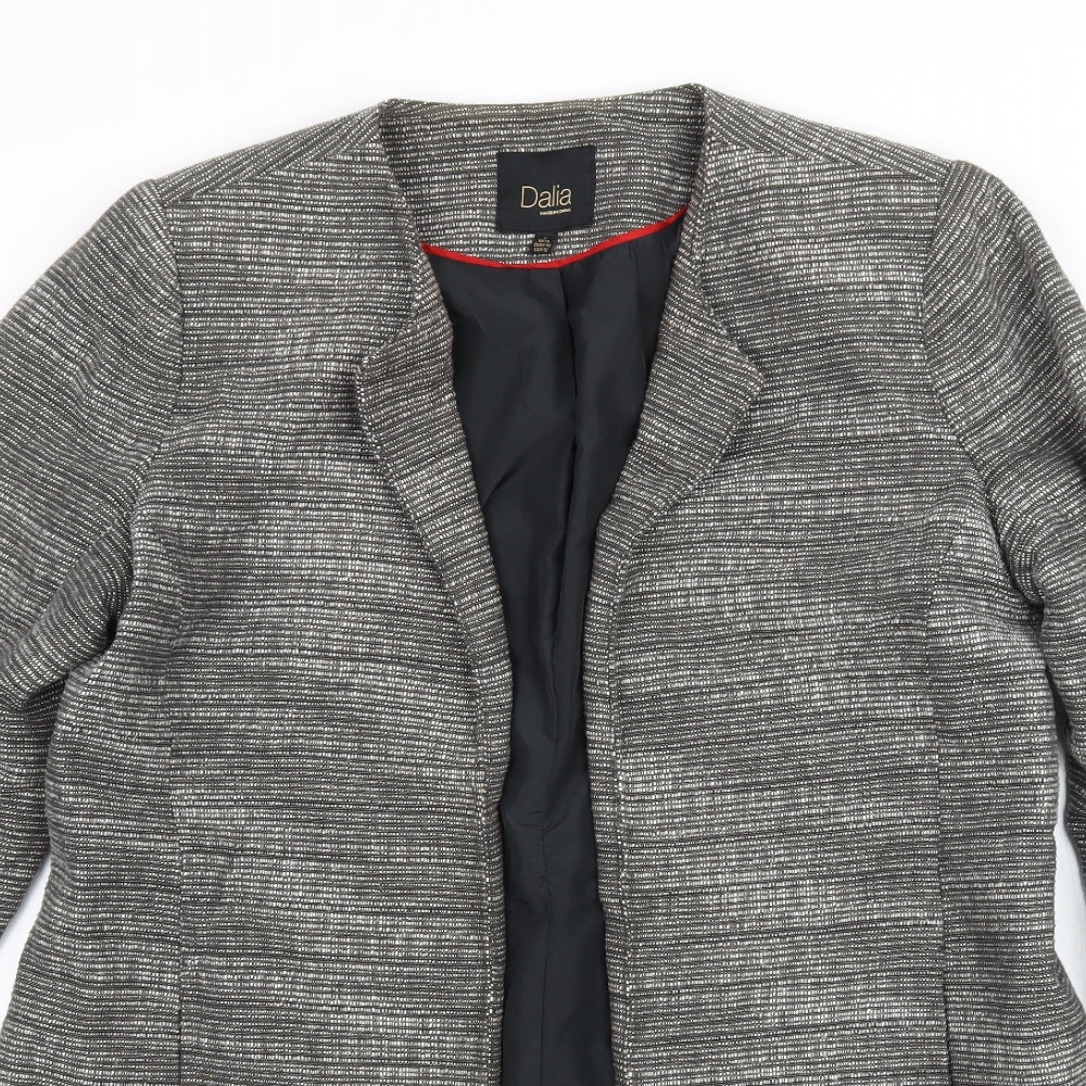 Dalia Womens Grey   Jacket Blazer Size L