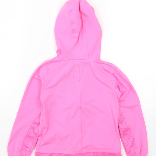 Preworn Girls Pink   Jacket  Size 7-8 Years