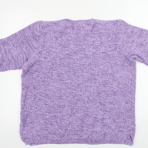 Croft & Barrow Womens Purple   Pullover Jumper Size XL