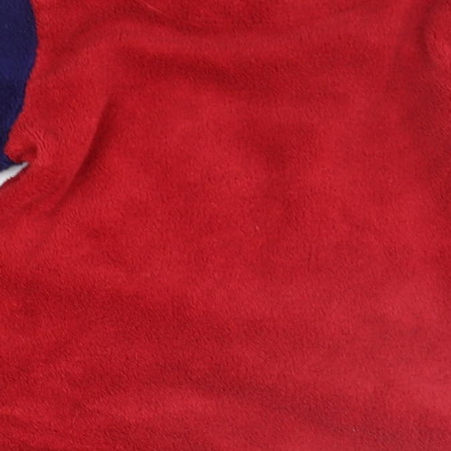 B&M Boys Red Solid   Pyjama Top Size 4-5 Years  - FOOTBALL