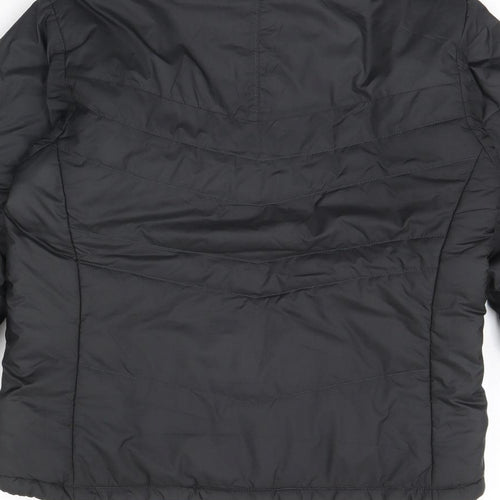 Columbia Womens Black   Rain Coat Coat Size S