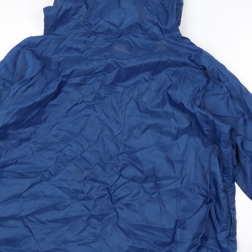 Preworn Mens Blue   Rain Coat Coat Size M