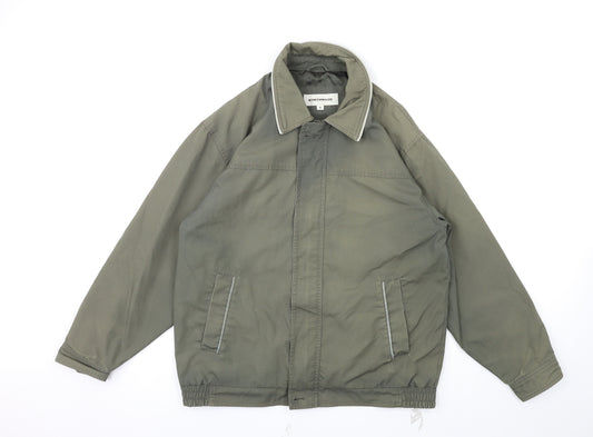 NORTHWOOD Mens Green   Jacket Coat Size S
