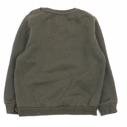 Primark Boys Green   Pullover Jumper Size 3-4 Years