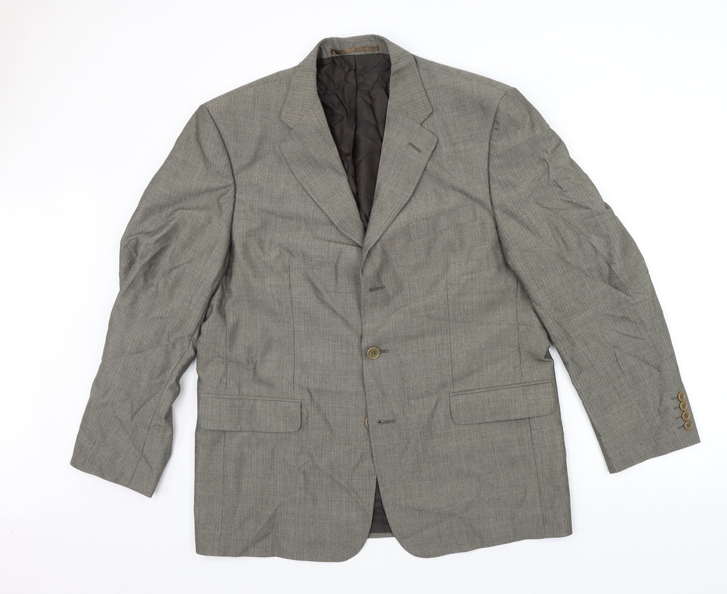 West Brook Mens Grey   Jacket Suit Jacket Size L