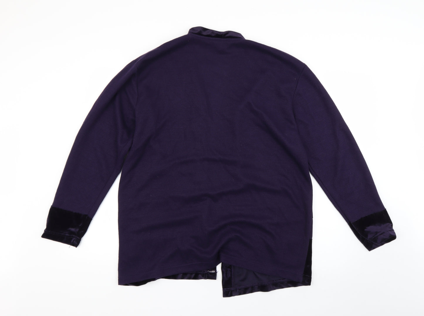 By Design Womens Purple   Cardigan Jumper Size M