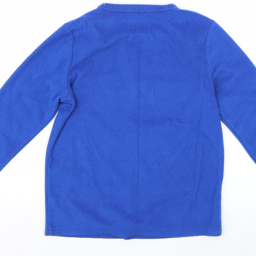 Pj collections Boys Blue Solid   Pyjama Top Size 9-10 Years