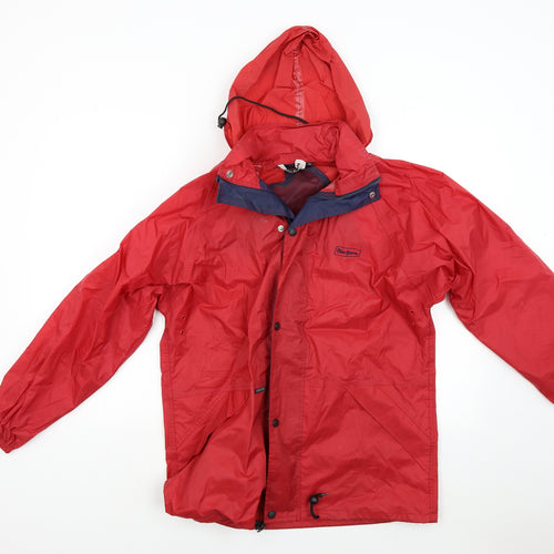 Perter Storm Mens Red   Anorak Jacket Size S