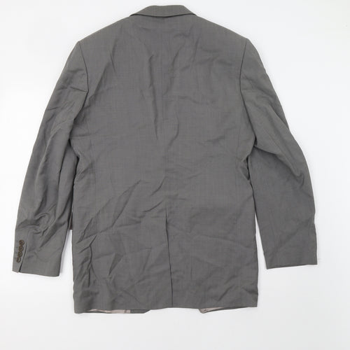 Preworn Mens Grey   Jacket Blazer Size 42