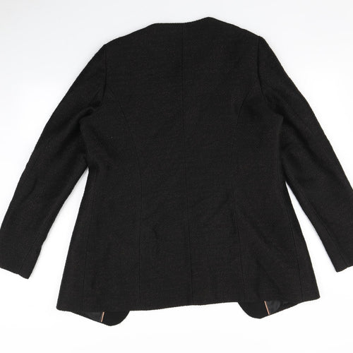 Jobis Womens Black   Overcoat Coat Size 14