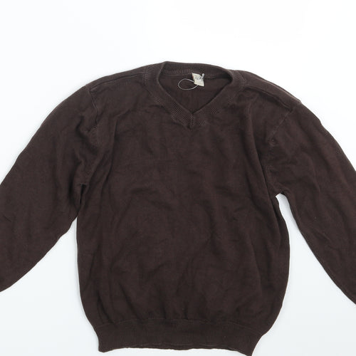 TU Boys Brown   Pullover Jumper Size 8 Years
