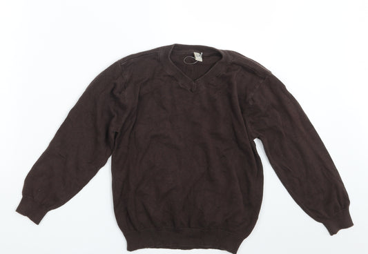 TU Boys Brown   Pullover Jumper Size 8 Years