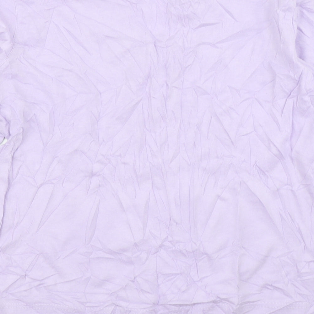 Danskin Womens Purple   Basic T-Shirt Size M