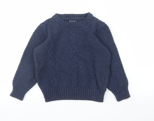NEXT Boys Blue   Pullover Jumper Size 2 Years