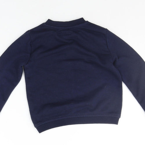 Primark Boys Blue   Pullover Jumper Size 4-5 Years  - Beautiful
